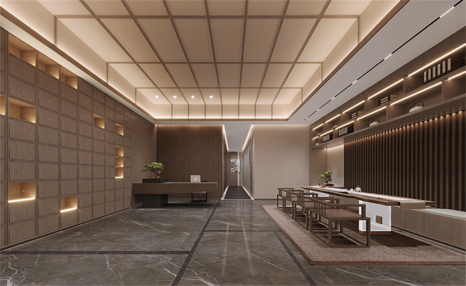 深圳麒麟山莊安美中醫(yī)館裝修設(shè)計